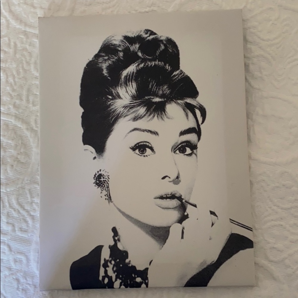 Audrey Hepburn wall decor